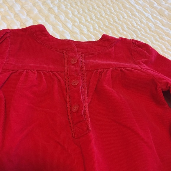 Old Navy Mini-Corduroy Shirt Dress, Sz 6-12Mo Rbig - Picture 3 of 6